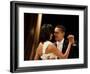 President Obama and First Lady Michelle Obama Dance at the Midwest Inaugural Ball, January 20, 2009-null-Framed Photographic Print