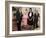 President Obama and His Wife Pose with Queen Elizabeth II and Prince Philip, During an Audience at -null-Framed Photographic Print