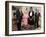 President Obama and His Wife Pose with Queen Elizabeth II and Prince Philip, During an Audience at -null-Framed Photographic Print