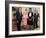 President Obama and His Wife Pose with Queen Elizabeth II and Prince Philip, During an Audience at -null-Framed Photographic Print