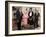 President Obama and His Wife Pose with Queen Elizabeth II and Prince Philip, During an Audience at -null-Framed Photographic Print