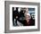 President Obama Waves as He Walks Down Pennsylvania Ave to the White House, January 20, 2009-null-Framed Photographic Print