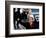 President Obama Waves as He Walks Down Pennsylvania Ave to the White House, January 20, 2009-null-Framed Photographic Print