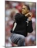 President Obama Winds Up to Throw Out the First Pitch During the MLB All-Star Baseball Game in St. -null-Mounted Photographic Print