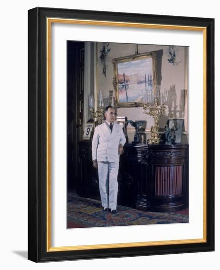 President of Brazil Getulio Vargas-null-Framed Photographic Print