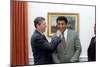 President Reagan 'Punching' Muhammad Ali in the Oval Office, Jan. 24, 1983-null-Mounted Photo