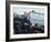 President Richard M. Nixon Travelling in Us Army Jeep During Visit to Vietnam-Arthur Schatz-Framed Photographic Print