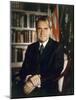 President Richard Nixon in an Official Portrait Taken in the Oval Office. July 8 1971-null-Mounted Photo