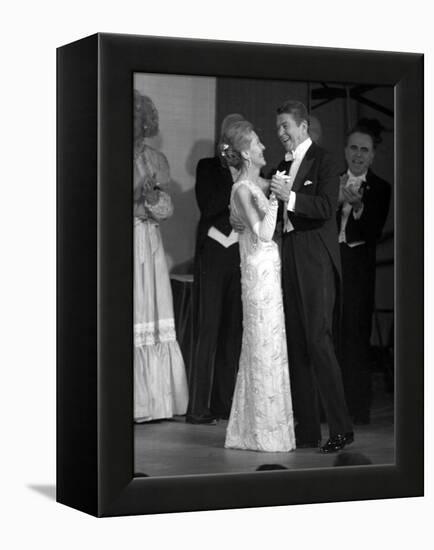 President Ronald Reagan and His Wife-null-Framed Premier Image Canvas