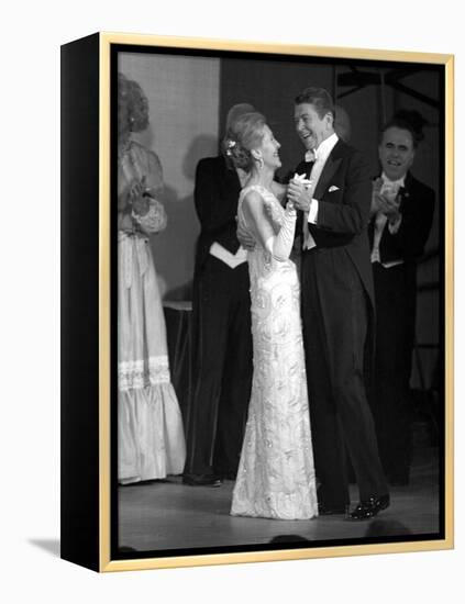 President Ronald Reagan and His Wife-null-Framed Premier Image Canvas