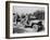 President Roosevelt reviewing American forces in Morocco, 1943-null-Framed Photographic Print