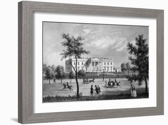 President's House by August Kollner-null-Framed Giclee Print