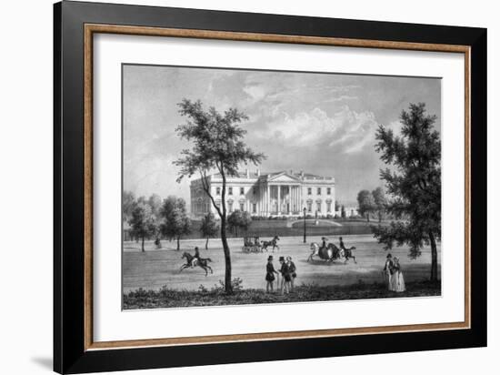 President's House by August Kollner-null-Framed Giclee Print