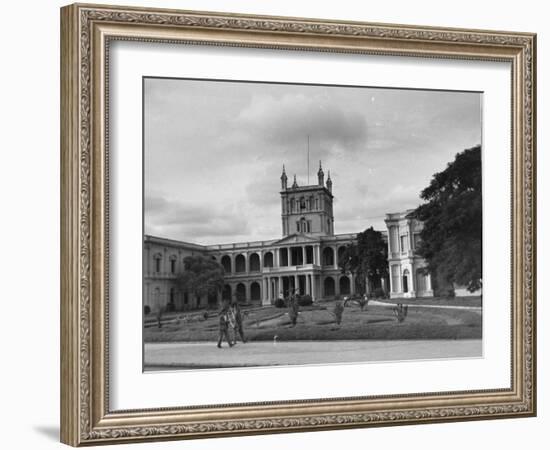 President's Palace, Palacio De Lopez-null-Framed Photographic Print