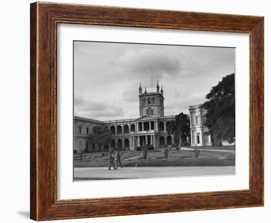 President's Palace, Palacio De Lopez-null-Framed Photographic Print