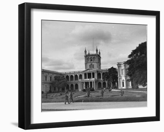 President's Palace, Palacio De Lopez-null-Framed Photographic Print
