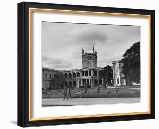 President's Palace, Palacio De Lopez-null-Framed Photographic Print