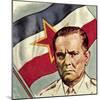 President Tito of Yugoslavia-English School-Mounted Giclee Print