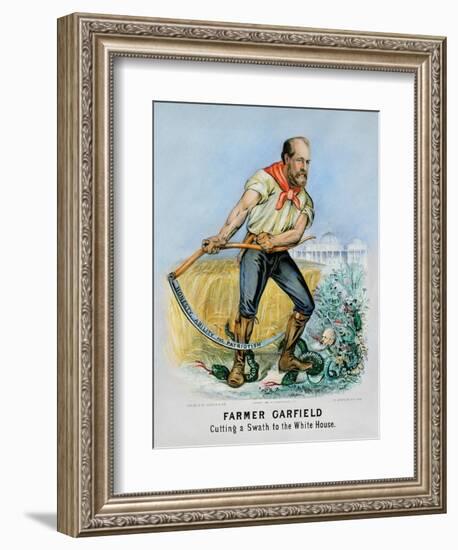 Presidential Campaign, 1880-Currier & Ives-Framed Giclee Print