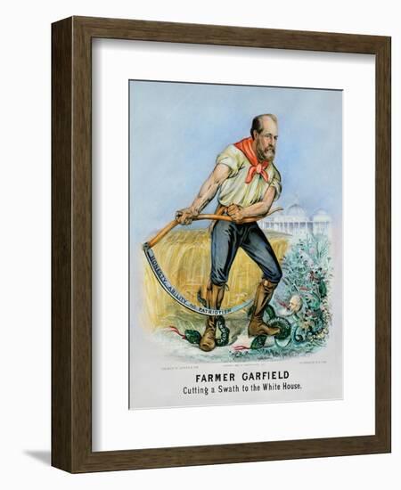 Presidential Campaign, 1880-Currier & Ives-Framed Giclee Print