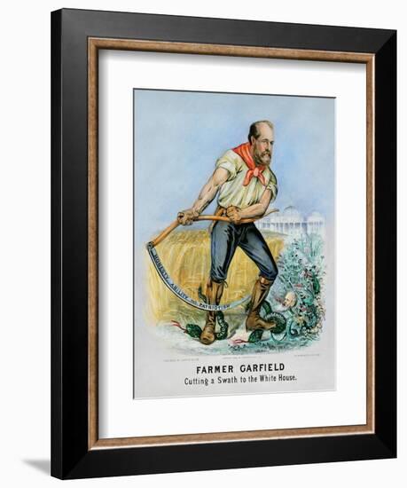 Presidential Campaign, 1880-Currier & Ives-Framed Giclee Print