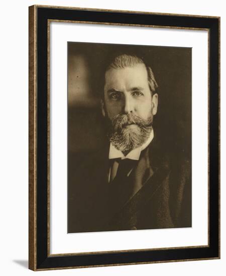 Presidential campaign poster for Charles E. Hughes, 1916-Harris & Ewing-Framed Photographic Print