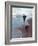 Presidential Candidate Bobby Kennedy and His Dog, Freckles, Running on Beach-Bill Eppridge-Framed Photographic Print