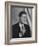 Presidential Candidate John F. Kennedy Speaking During a Debate-Ed Clark-Framed Photographic Print