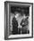 Presidential Candidate John F. Kennedy Speaking to Fellow Candidate Richard M. Nixon-Ed Clark-Framed Photographic Print