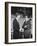 Presidential Candidate John F. Kennedy Speaking to Fellow Candidate Richard M. Nixon-Ed Clark-Framed Photographic Print