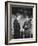 Presidential Candidate John F. Kennedy Speaking to Fellow Candidate Richard M. Nixon-Ed Clark-Framed Photographic Print