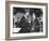 Presidential Candidate John F. Kennedy Speaking to Fellow Candidate Richard M. Nixon-Ed Clark-Framed Photographic Print