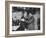 Presidential Candidate John F. Kennedy Speaking to Fellow Candidate Richard M. Nixon-Ed Clark-Framed Photographic Print