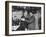 Presidential Candidate John F. Kennedy Speaking to Fellow Candidate Richard M. Nixon-Ed Clark-Framed Photographic Print