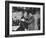 Presidential Candidate John F. Kennedy Speaking to Fellow Candidate Richard M. Nixon-Ed Clark-Framed Photographic Print