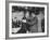 Presidential Candidate John F. Kennedy Speaking to Fellow Candidate Richard M. Nixon-Ed Clark-Framed Photographic Print