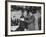 Presidential Candidate John F. Kennedy Speaking to Fellow Candidate Richard M. Nixon-Ed Clark-Framed Photographic Print