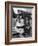 Presidential Candidate Senator Jack Kennedy with His Wife Jacqueline and Daughter Caroline-Paul Schutzer-Framed Photographic Print