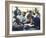 Presidential Contender Bobby Kennedy Stops During Campaigning to Shake Hands African American Boy-Bill Eppridge-Framed Photographic Print