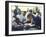 Presidential Contender Bobby Kennedy Stops During Campaigning to Shake Hands African American Boy-Bill Eppridge-Framed Photographic Print