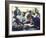Presidential Contender Bobby Kennedy Stops During Campaigning to Shake Hands African American Boy-Bill Eppridge-Framed Photographic Print