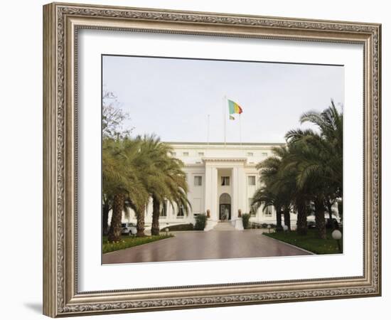 Presidential Palace, Dakar, Senegal, West Africa, Africa-Robert Harding-Framed Photographic Print