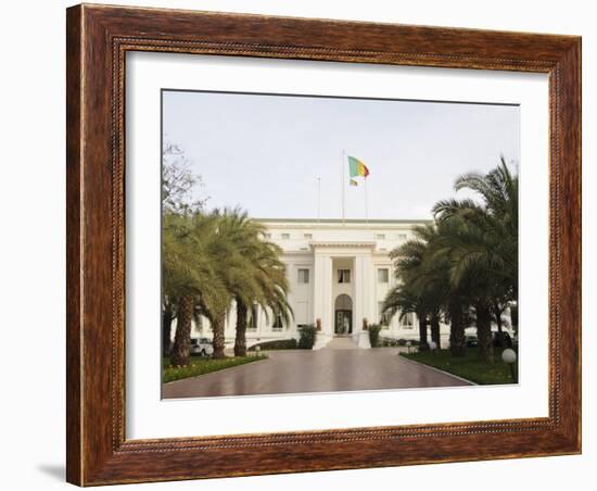 Presidential Palace, Dakar, Senegal, West Africa, Africa-Robert Harding-Framed Photographic Print