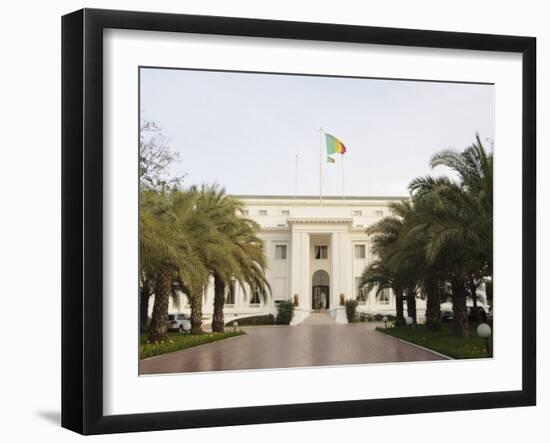 Presidential Palace, Dakar, Senegal, West Africa, Africa-Robert Harding-Framed Photographic Print