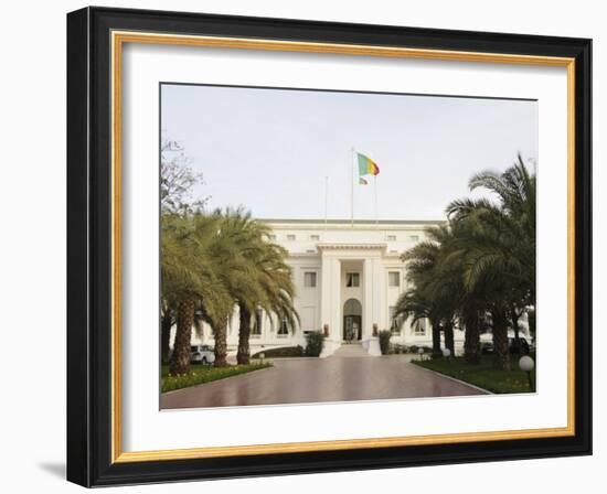 Presidential Palace, Dakar, Senegal, West Africa, Africa-Robert Harding-Framed Photographic Print