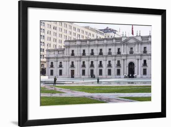 Presidential Palace, La Moneda, Santiago, Chile-M & G Therin-Weise-Framed Photographic Print