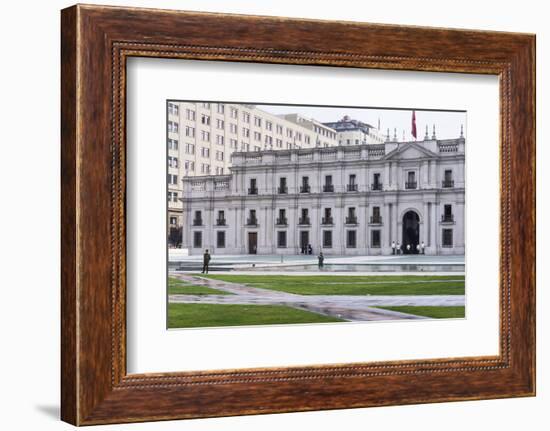 Presidential Palace, La Moneda, Santiago, Chile-M & G Therin-Weise-Framed Photographic Print