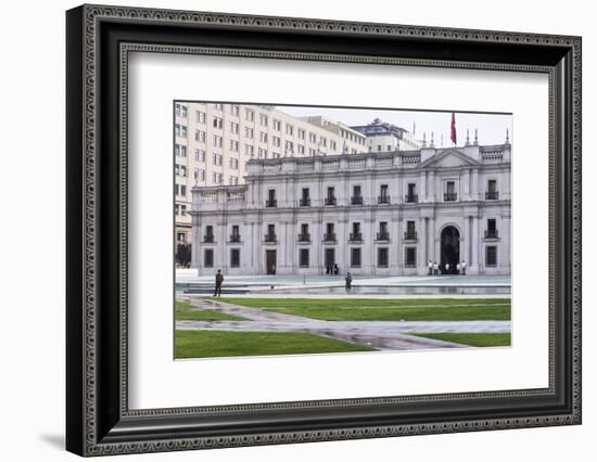 Presidential Palace, La Moneda, Santiago, Chile-M & G Therin-Weise-Framed Photographic Print