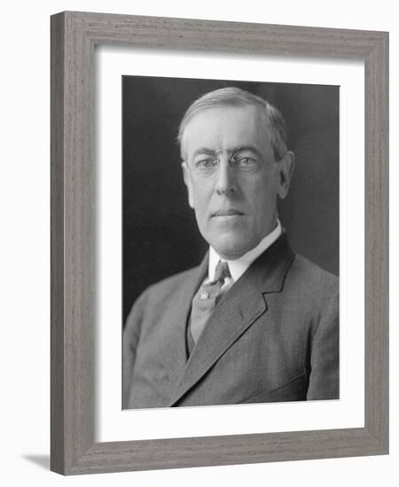 Presidential Photo of President Woodrow Wilson-Stocktrek Images-Framed Photographic Print