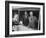 Presidential Yacht Cruising on Potomac River with Pres. John F. Kennedy and Harold Macmillan Aboard-Ed Clark-Framed Photographic Print